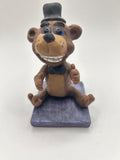 Polymer Clay Faz Ted — Handmade Gothic Whimsical Collectible Figure