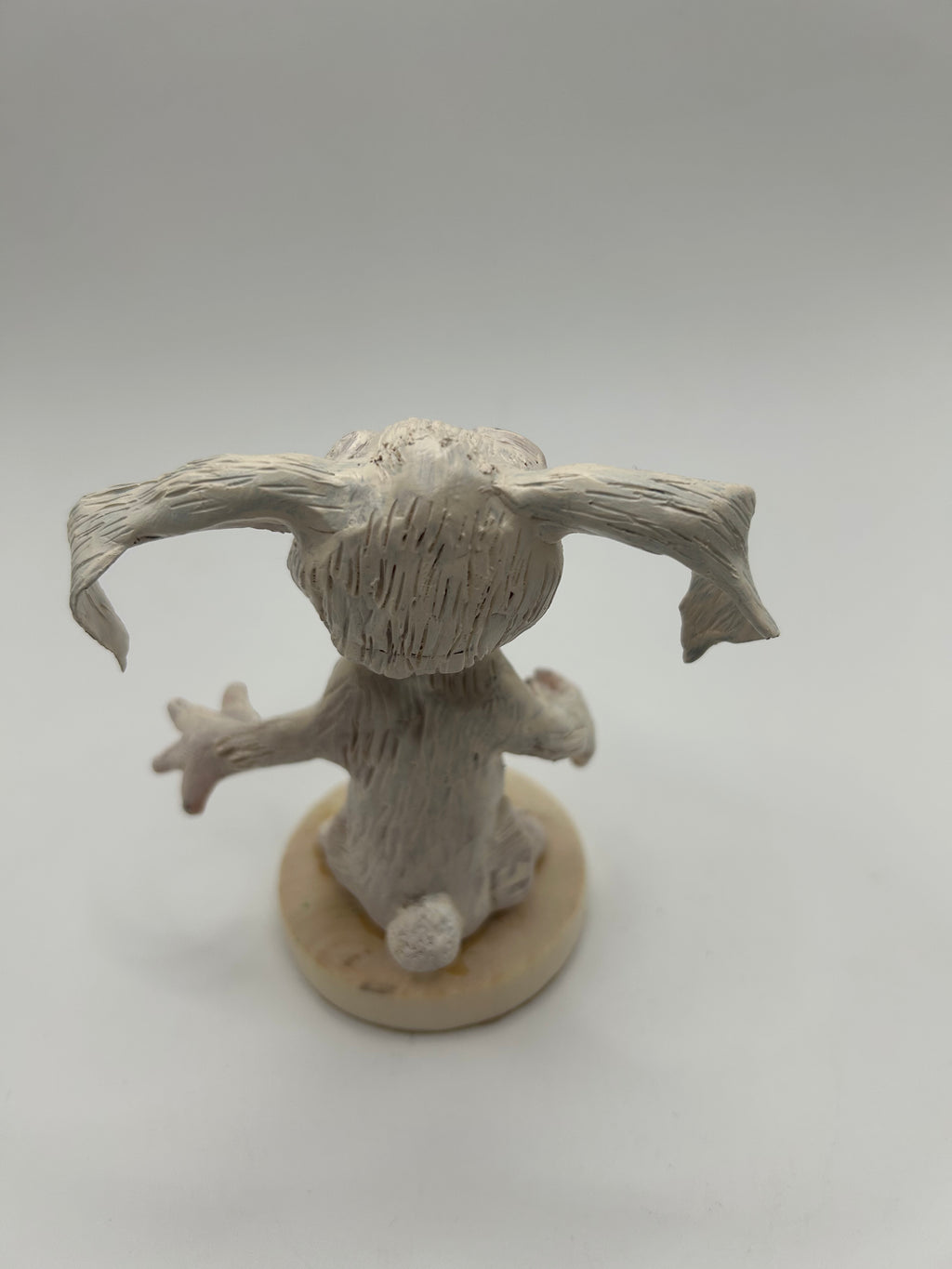 Polymer Clay Rabbit — Handmade Gothic Whimsical Figure
