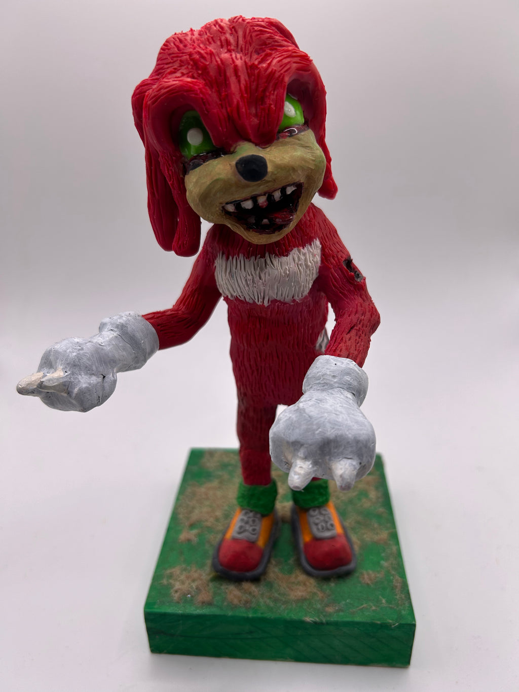 Polymer clay zombie Knuckles
