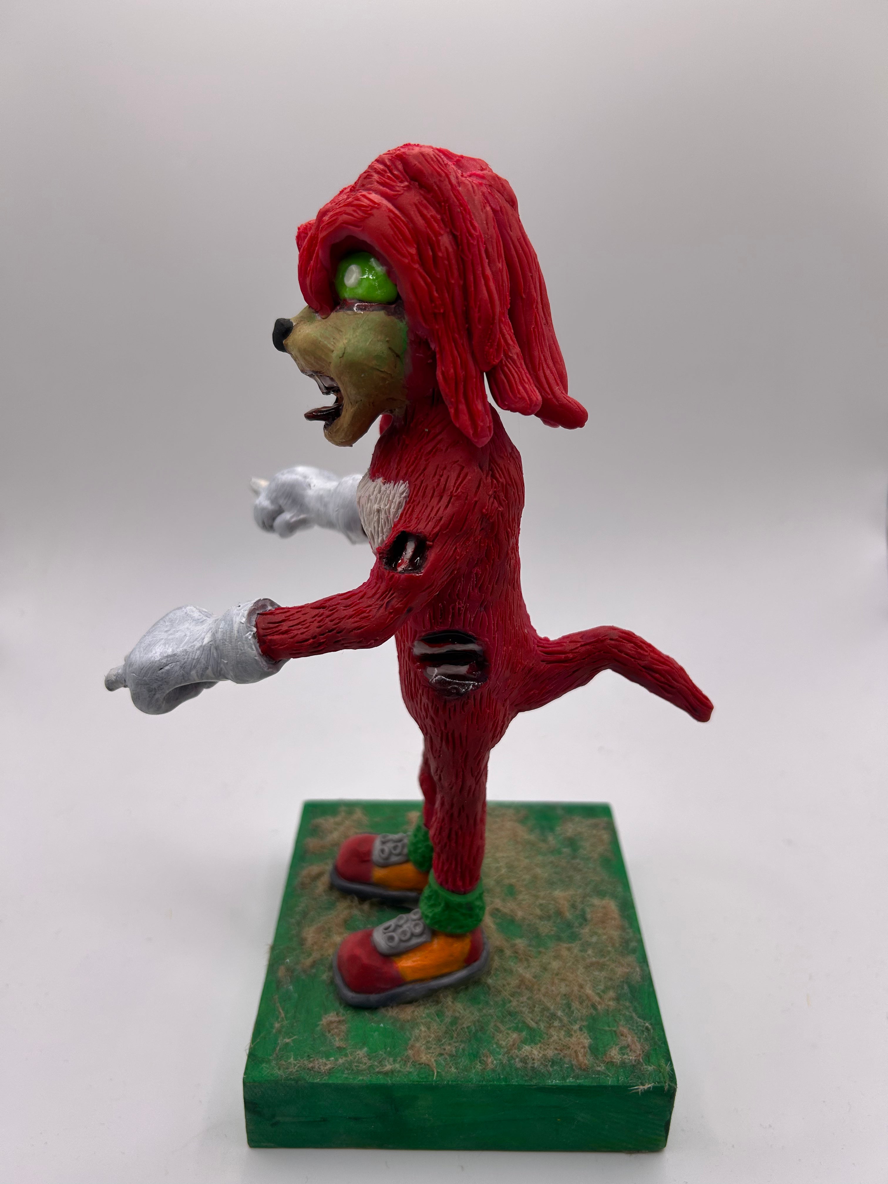 Polymer clay zombie Knuckles